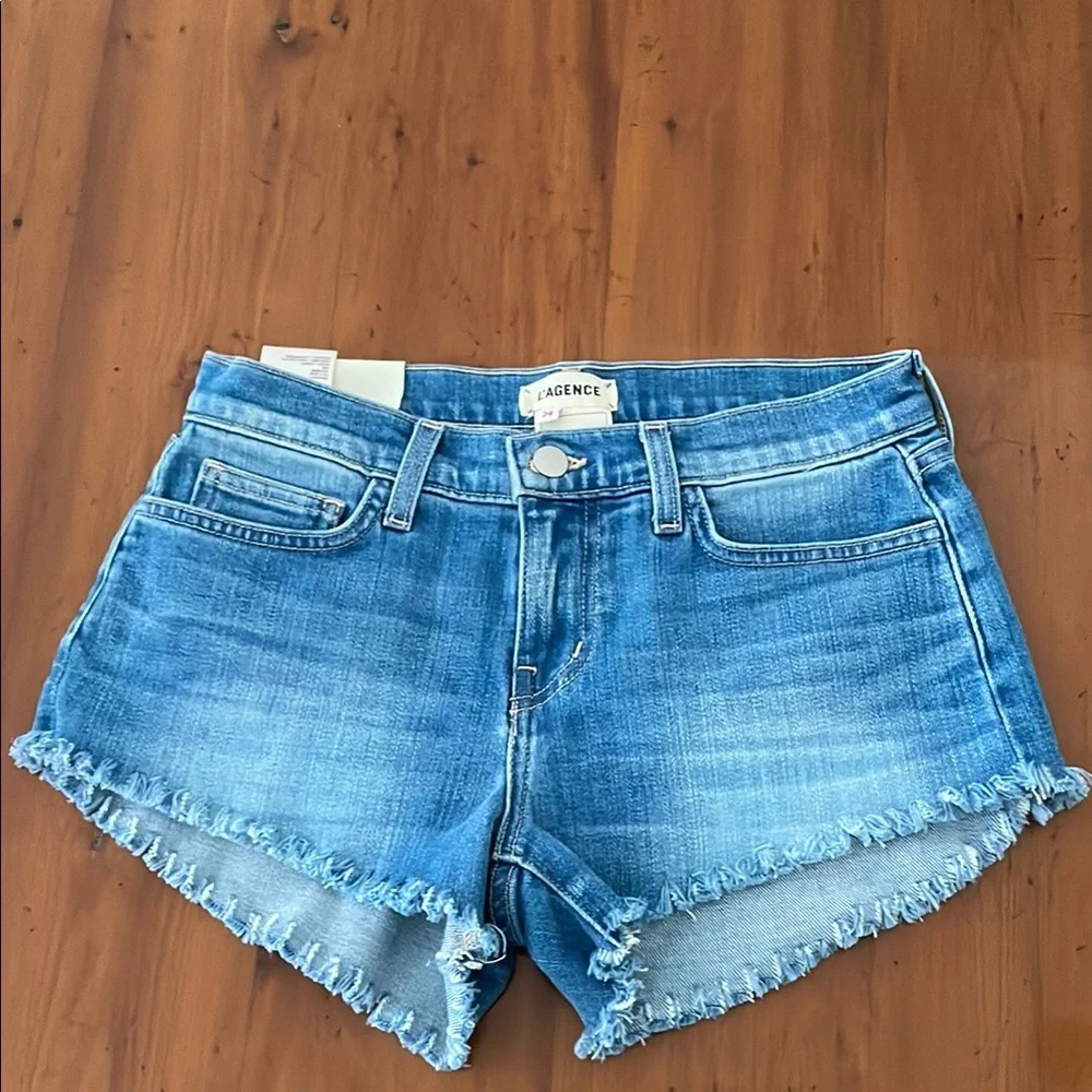 Women's Blue Denim Shorts